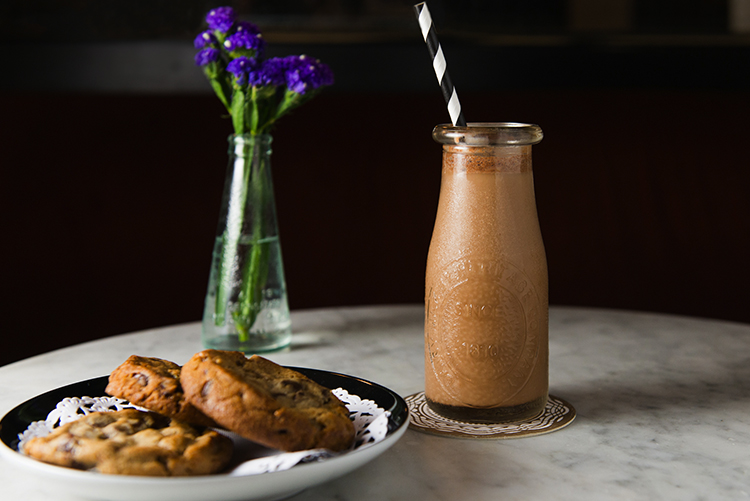 Kobrick House Made Cookies and Chocolate Milk